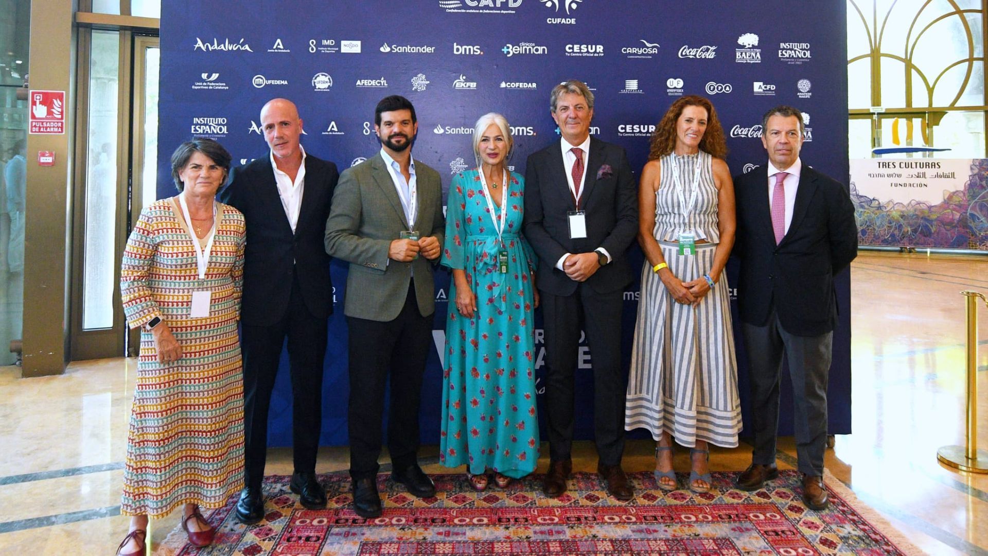 Patricia Del Pozo, en el V Congreso de la Confederación de Uniones de Federaciones Autonómicas Deportivas de España