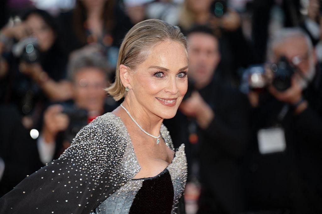 Sharon Stone en el reciente Festival de Cannes