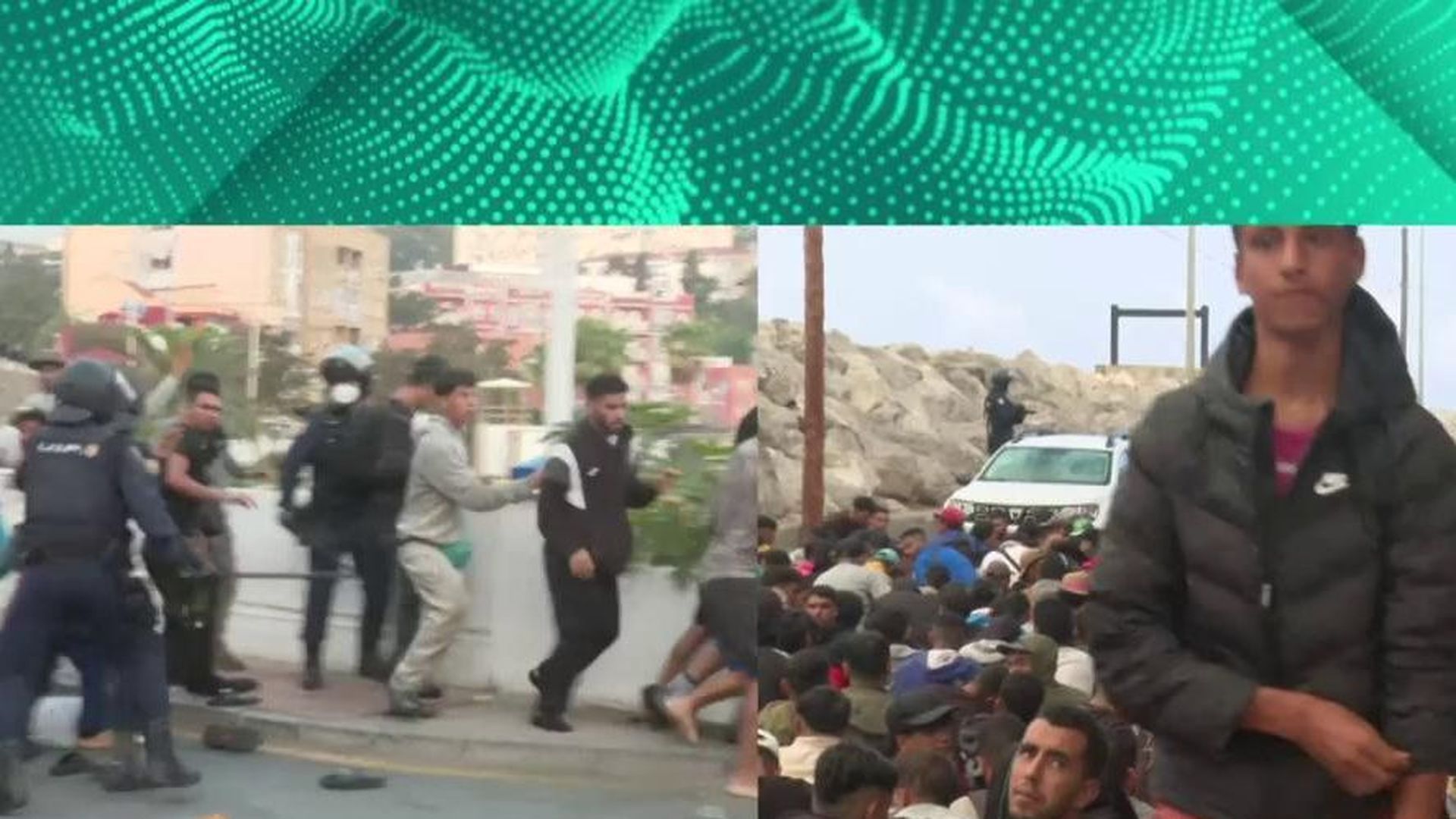 Un reportero de 'AR' nos traslada lo que se está viviendo en Ceuta: "La policía lo está pasando realmente mal" Un reportero de 'AR' nos traslada lo que se está viviendo en Ceuta: "La policía lo está pasando realmente mal"