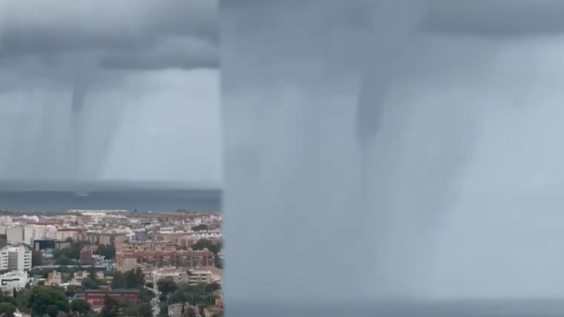 Una manga marina sorprende en Denia, Alicante: qué es y por qué puede ser un peligro para embarcaciones Una manga marina sorprende en Denia, Alicante: qué es y por qué puede ser un peligro para embarcaciones