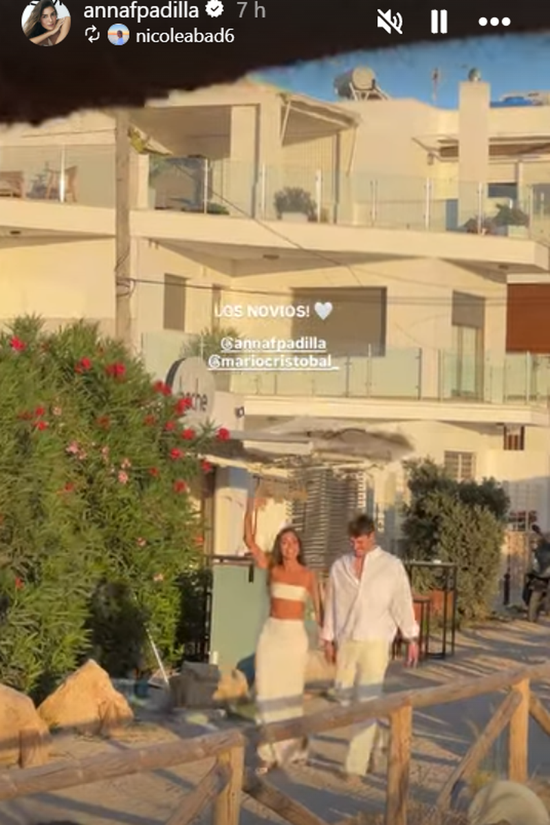Anna Ferrer y Mario Cristóbal llegan a su preboda