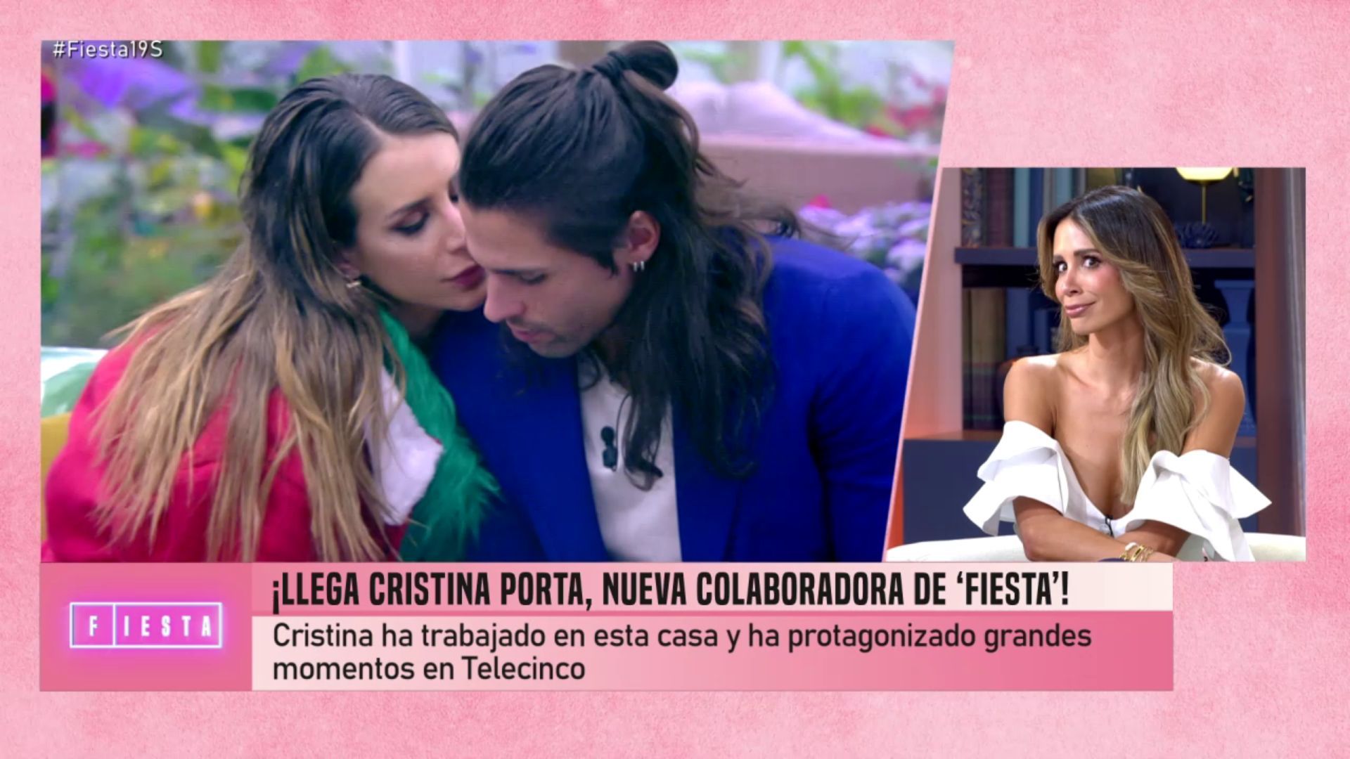 Cristina Porta recuerda su paso por la televisión