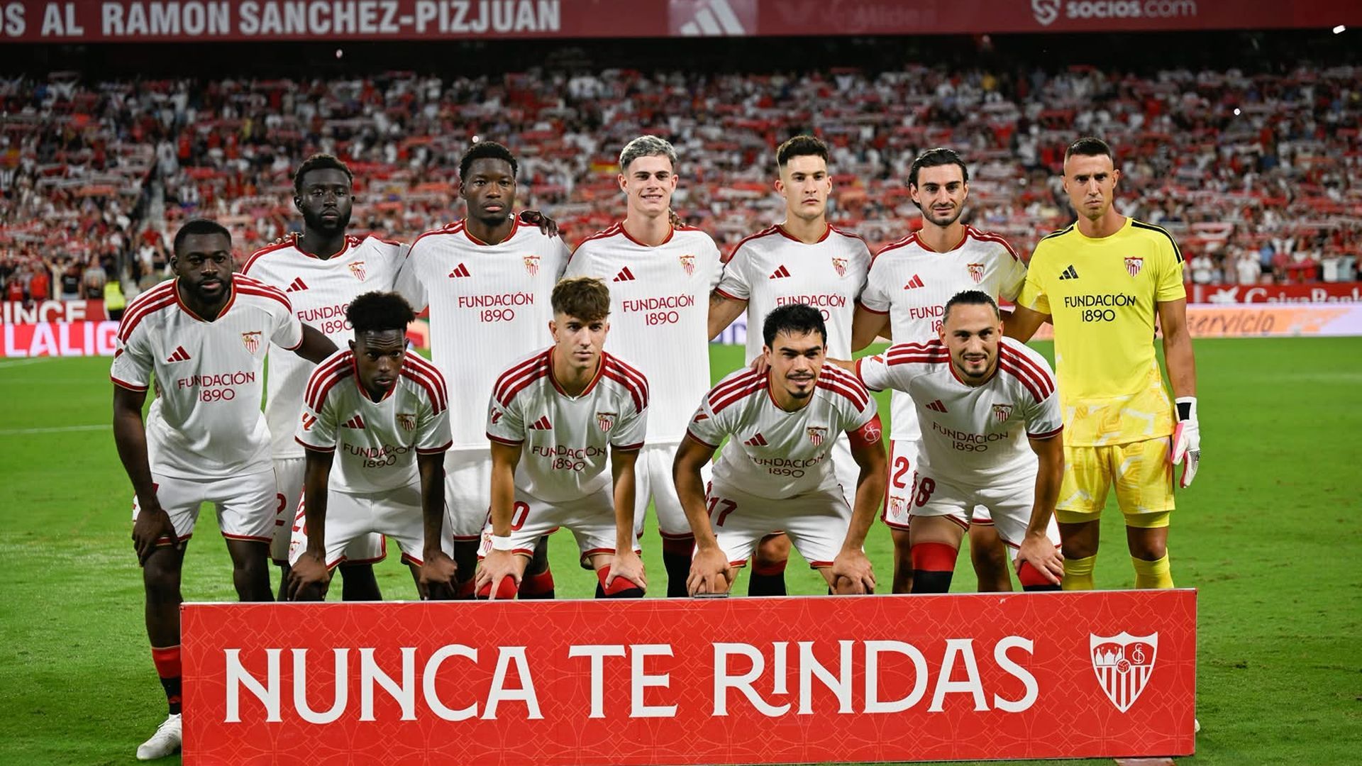 El once del Sevilla ante el Barça El once del Sevilla ante el Barça