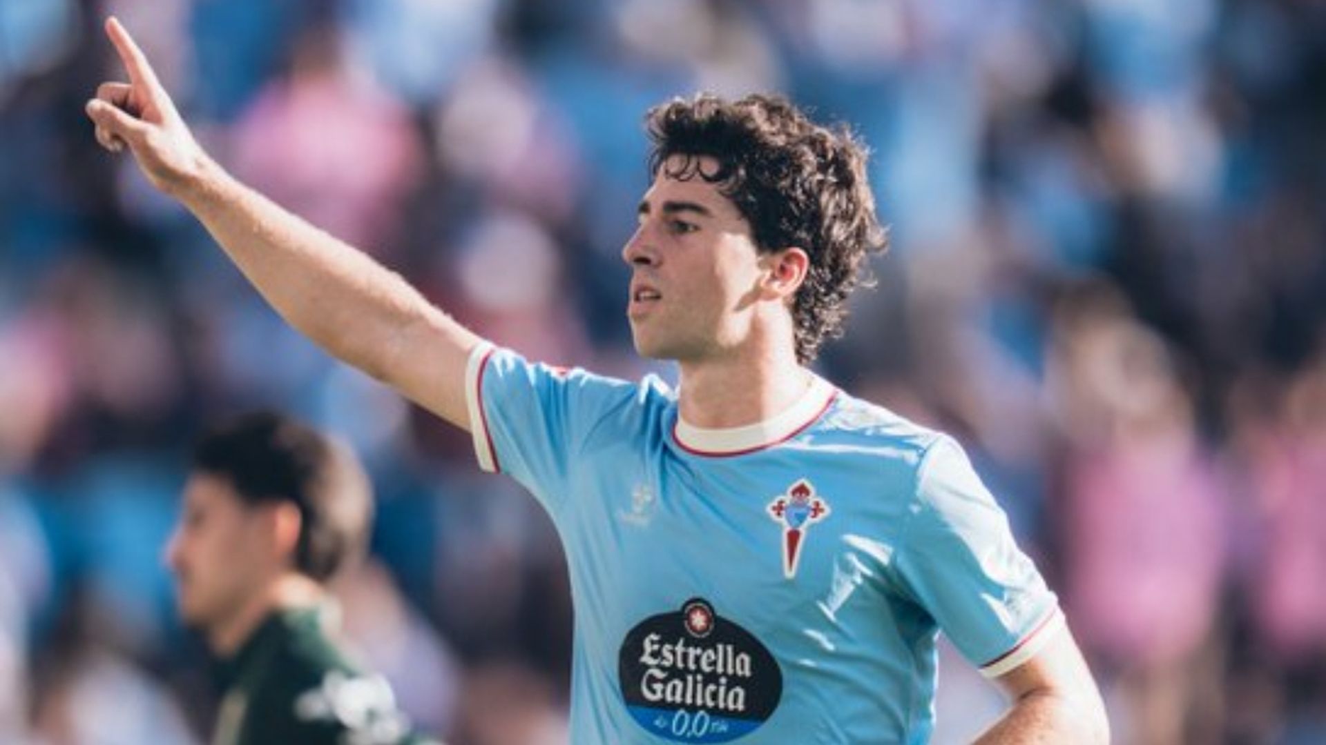 Hugo González, con el Celta