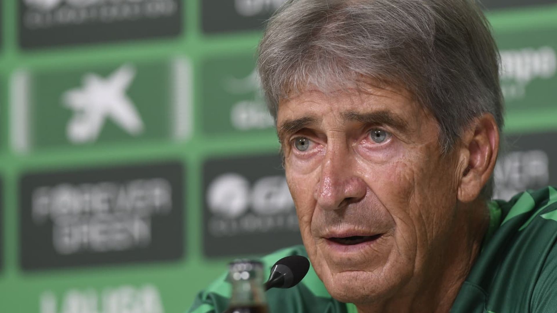 Manuel Pellegrini, en la previa del Dépor - Betis