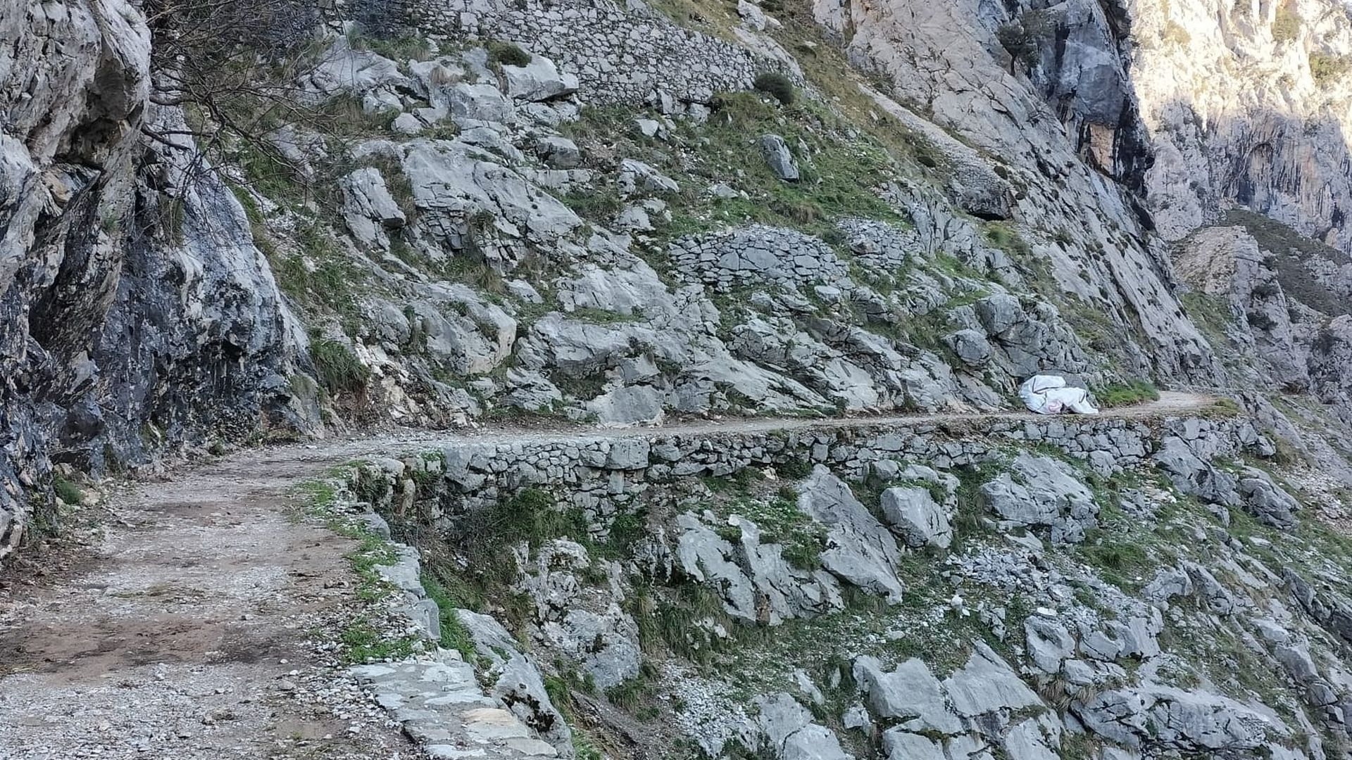 Muere una senderista tras caer en la ruta del Cares, en el concejo asturiano de Cabrales Muere una senderista tras caer en la ruta del Cares, en el concejo asturiano de Cabrales