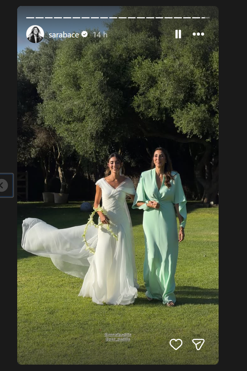 Anna y Paz Padilla llegan al altar