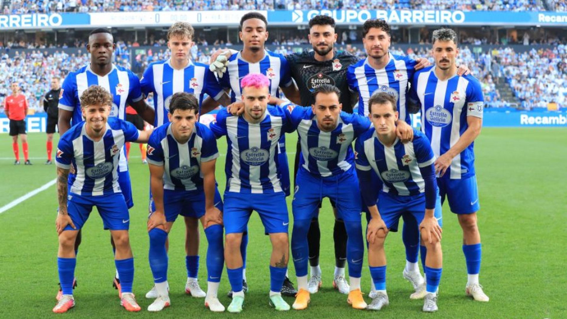 El once del Dépor ante el Betis
