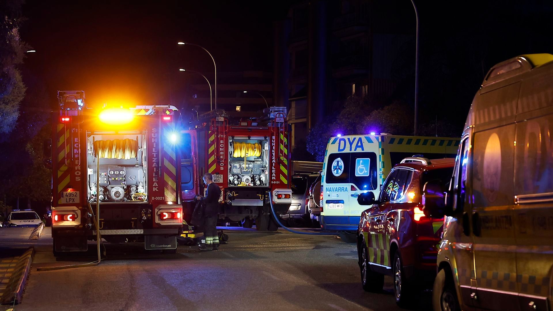 Muere una persona y 18 resultan heridas en el incendio en una residencia psiquiátrica de Pamplona Muere una persona y 18 resultan heridas en el incendio en una residencia psiquiátrica de Pamplona