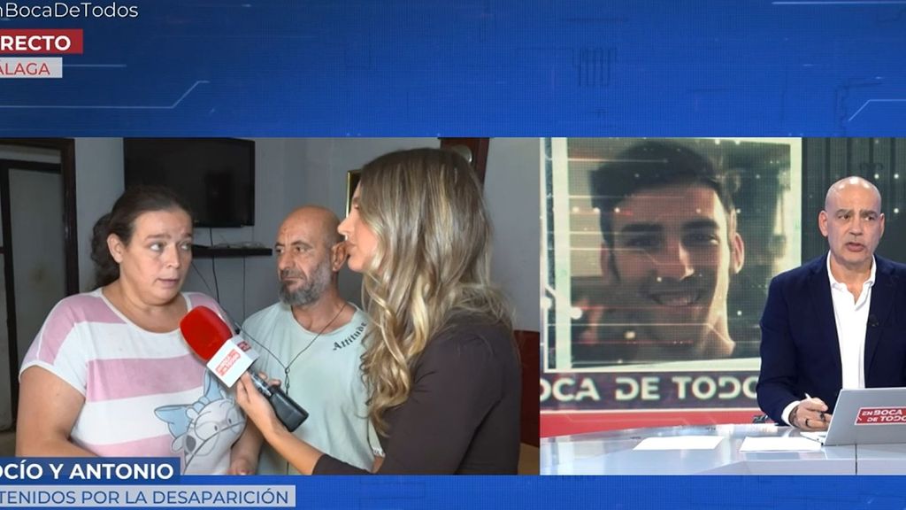 Hablan Rocío y Antonio, detenidos e investigados por la desaparición de Alejandro, el joven de Ronda