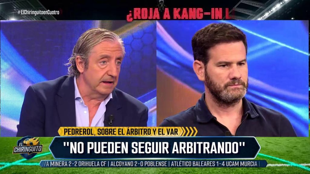 Josep Pedrerol, tras el arbitraje al Real Madrid en el derbi: "El CTA debería pedir perdón"