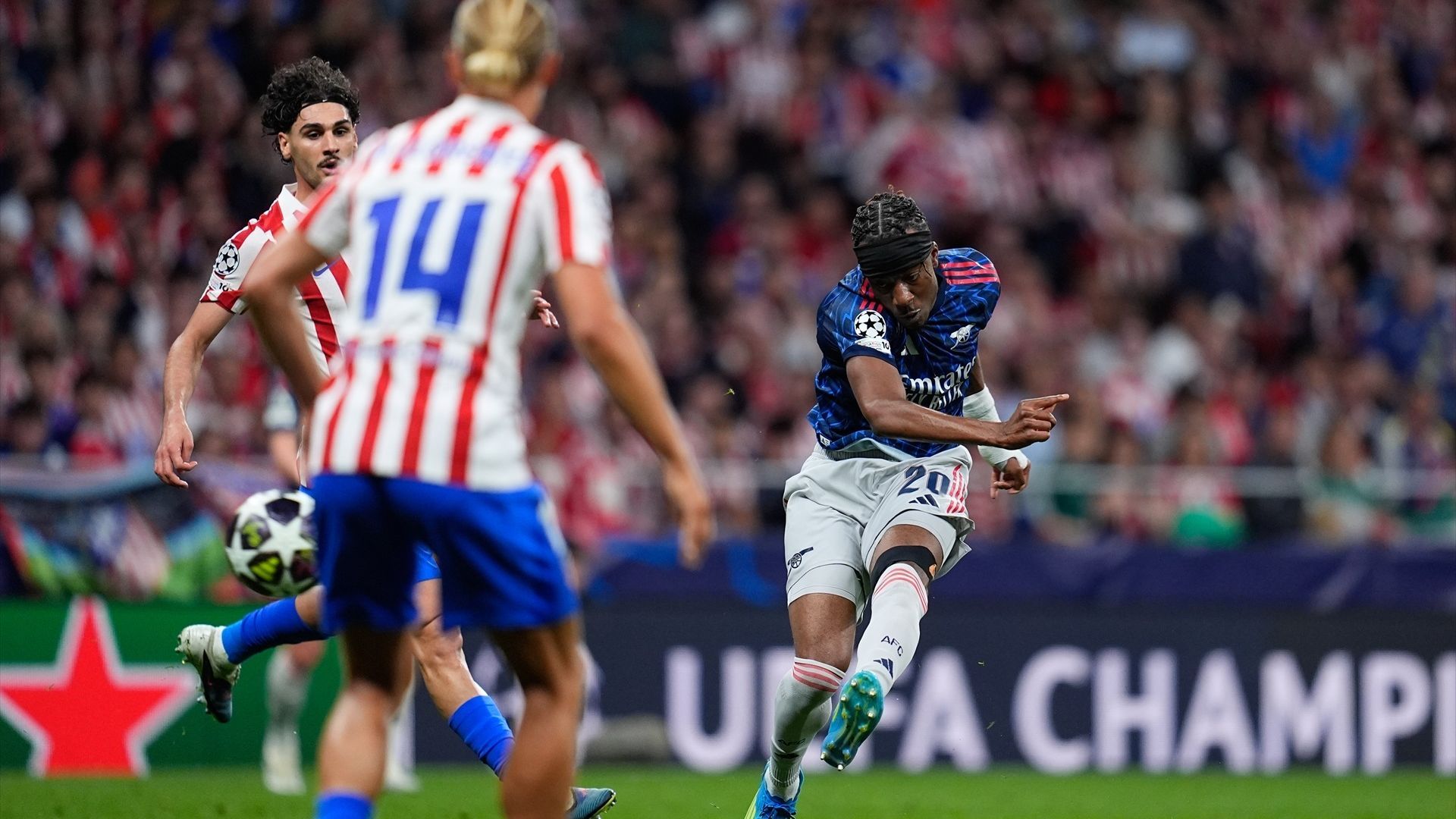 Noni Madueke, en el Atlético de Madrid - Arsenao
