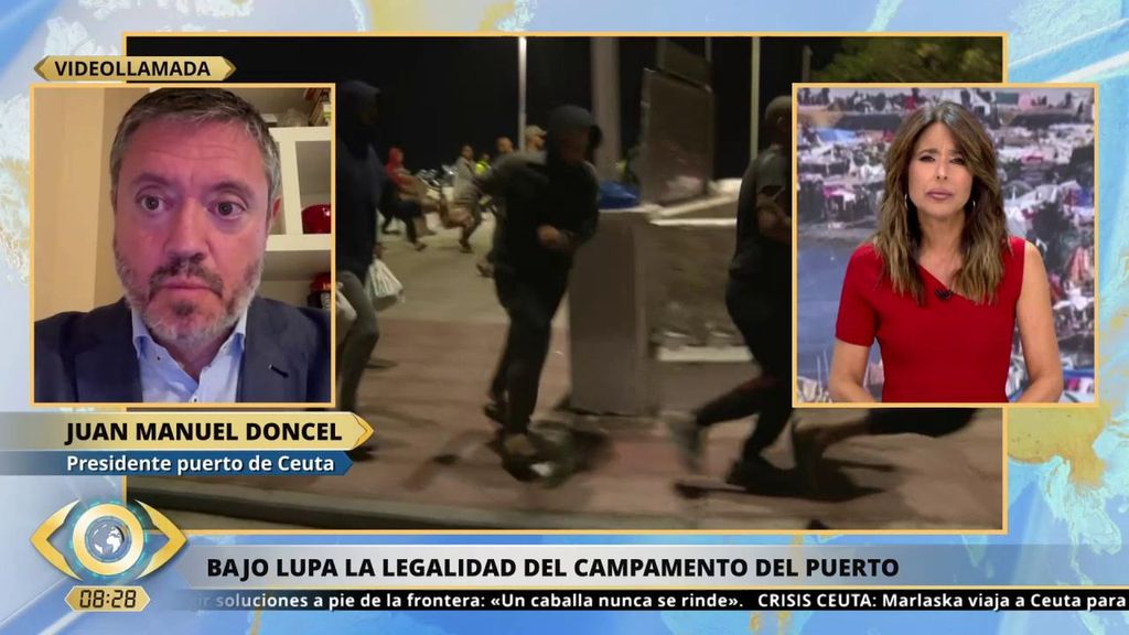 Presidente del puerto de Ceuta, tras el traslado de migrantes: "Varios comercios de la zona han tenido que cerrar "