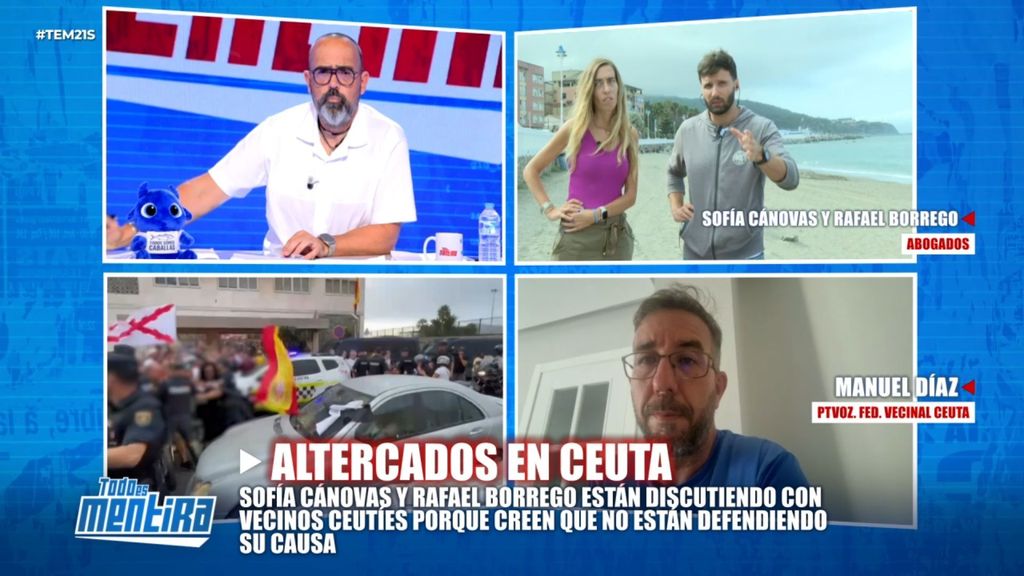 Risto Mejide, ante la visión de unos abogados especializados en derechos humanos sobre Ceuta: "El espectador saca sus propias conclusiones"