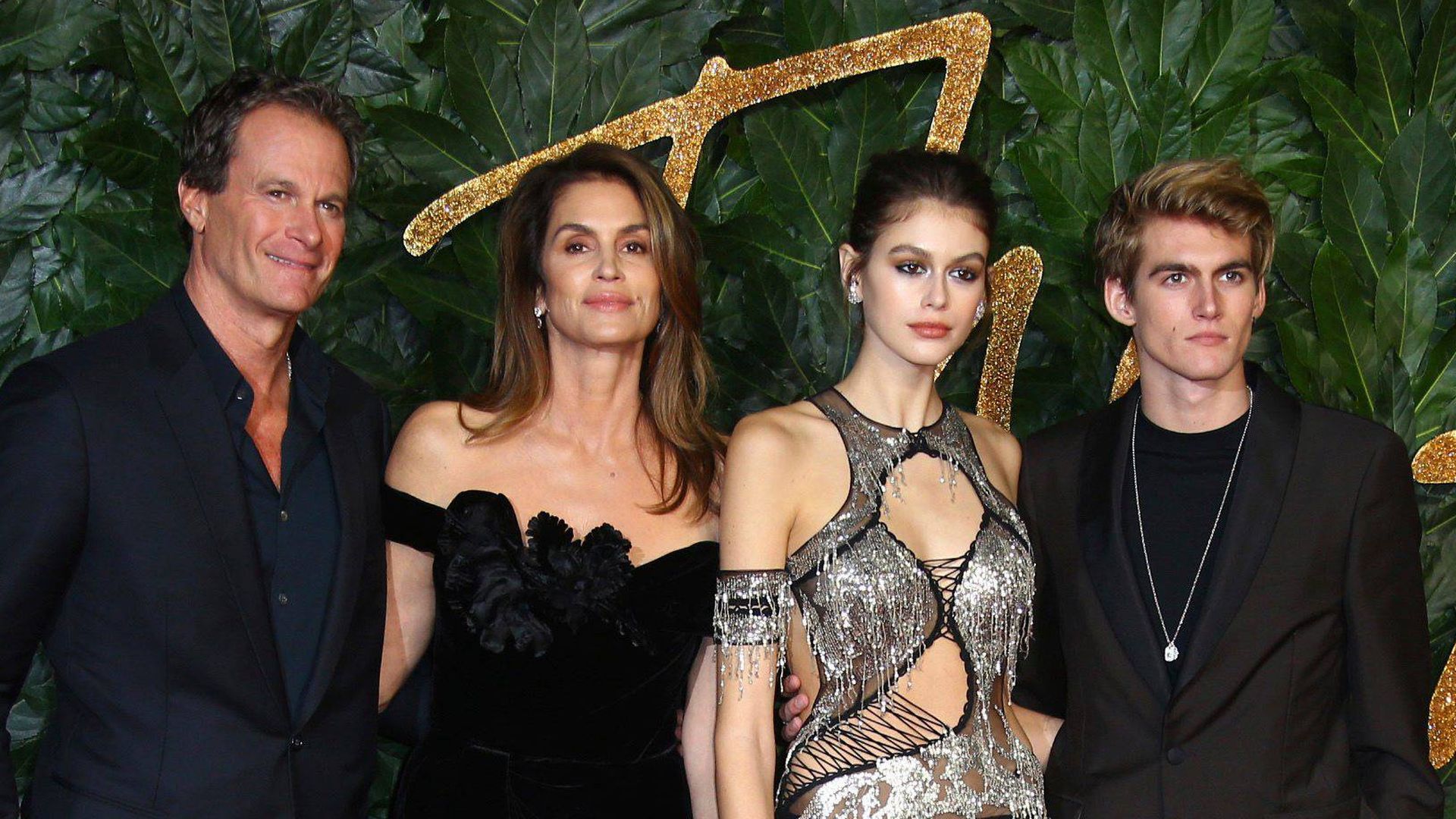 Rande Gerber, Cindy Crawford, Kaia Gerber y Rande Gerber Rande Gerber, Cindy Crawford, Kaia Gerber y Rande Gerber
