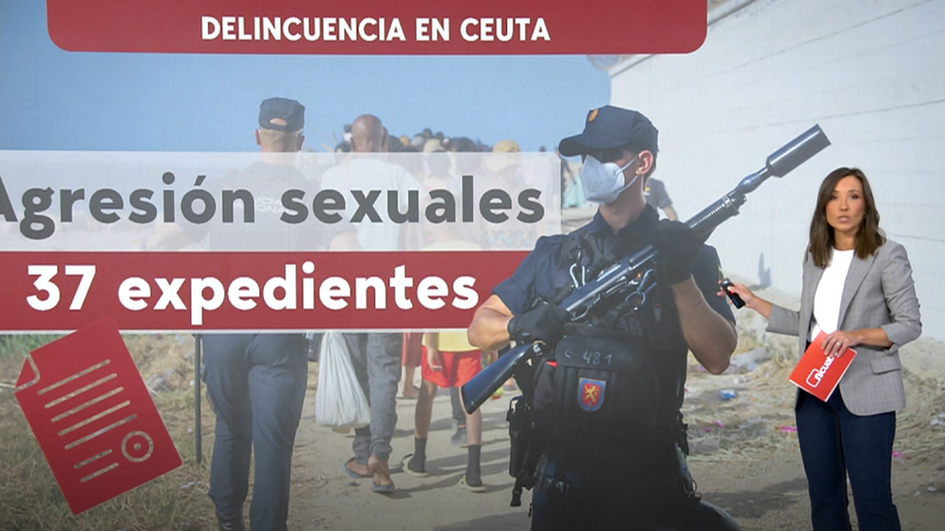 Aumenta la violencia un 60 por ciento en Ceuta desde la entrada masiva.jpg