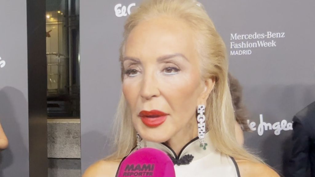 Carmen Lomana, tajante sobre la extrema delgadez: "Es bastante insoportable esta tendencia de mujeres esqueléticas"