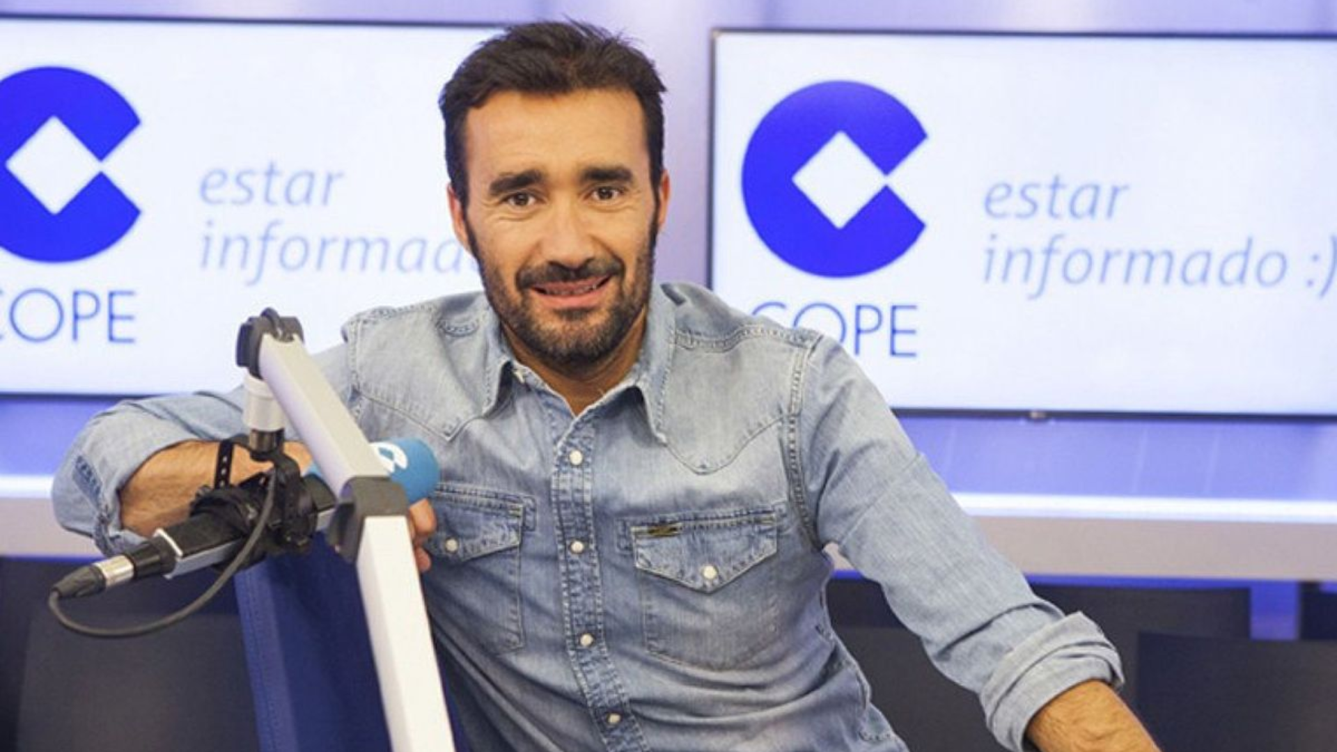 Juanma Castaño, en la Cope Juanma Castaño, en la Cope
