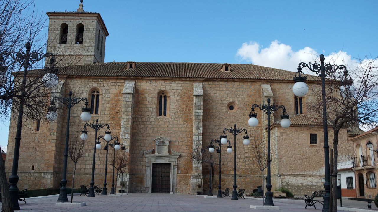 La Iglesia de Nuestra Señora de la Asuncion, en El Provencio