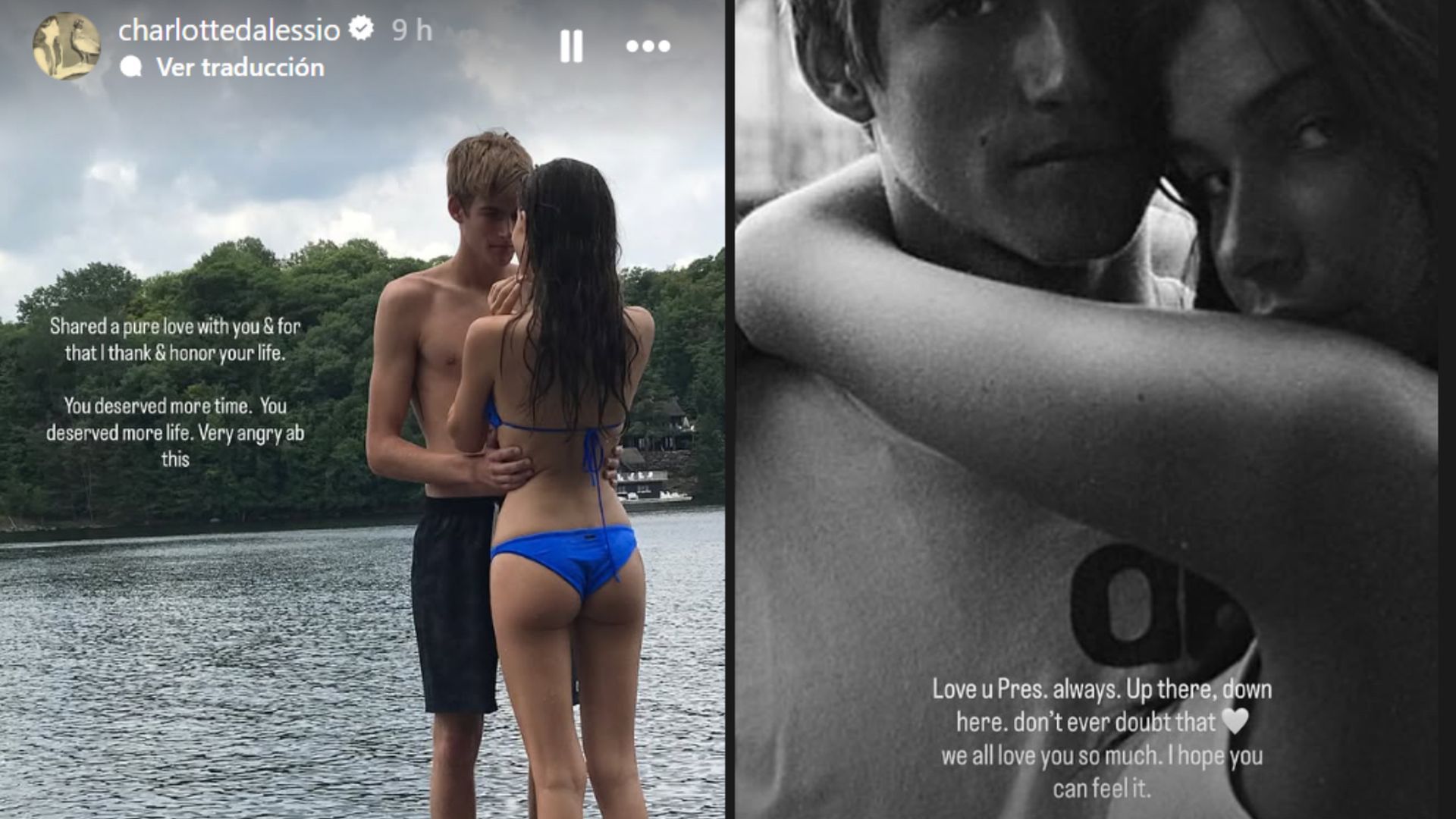 Los mensajes de la exnovia de Presley Gerber