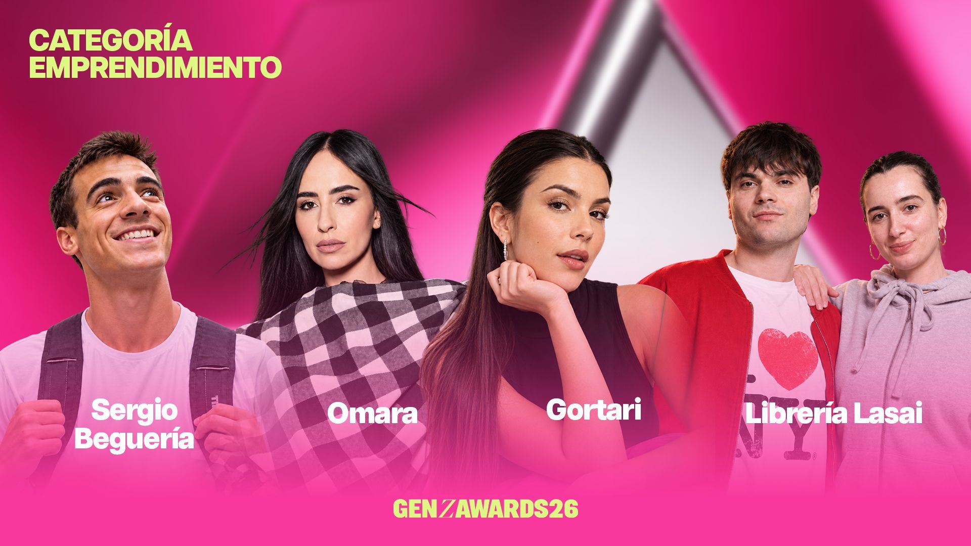 Los nominados en la categoría ‘Emprendimiento’ Los nominados en la categoría ‘Emprendimiento’