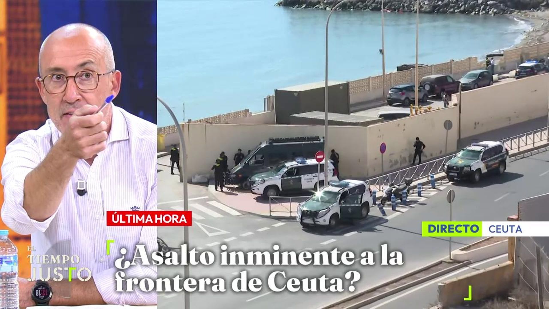 Aumento de la seguridad y fronteras blindadas: así se protege Ceuta ante un nuevo asalto Aumento de la seguridad y fronteras blindadas: así se protege Ceuta ante un nuevo asalto