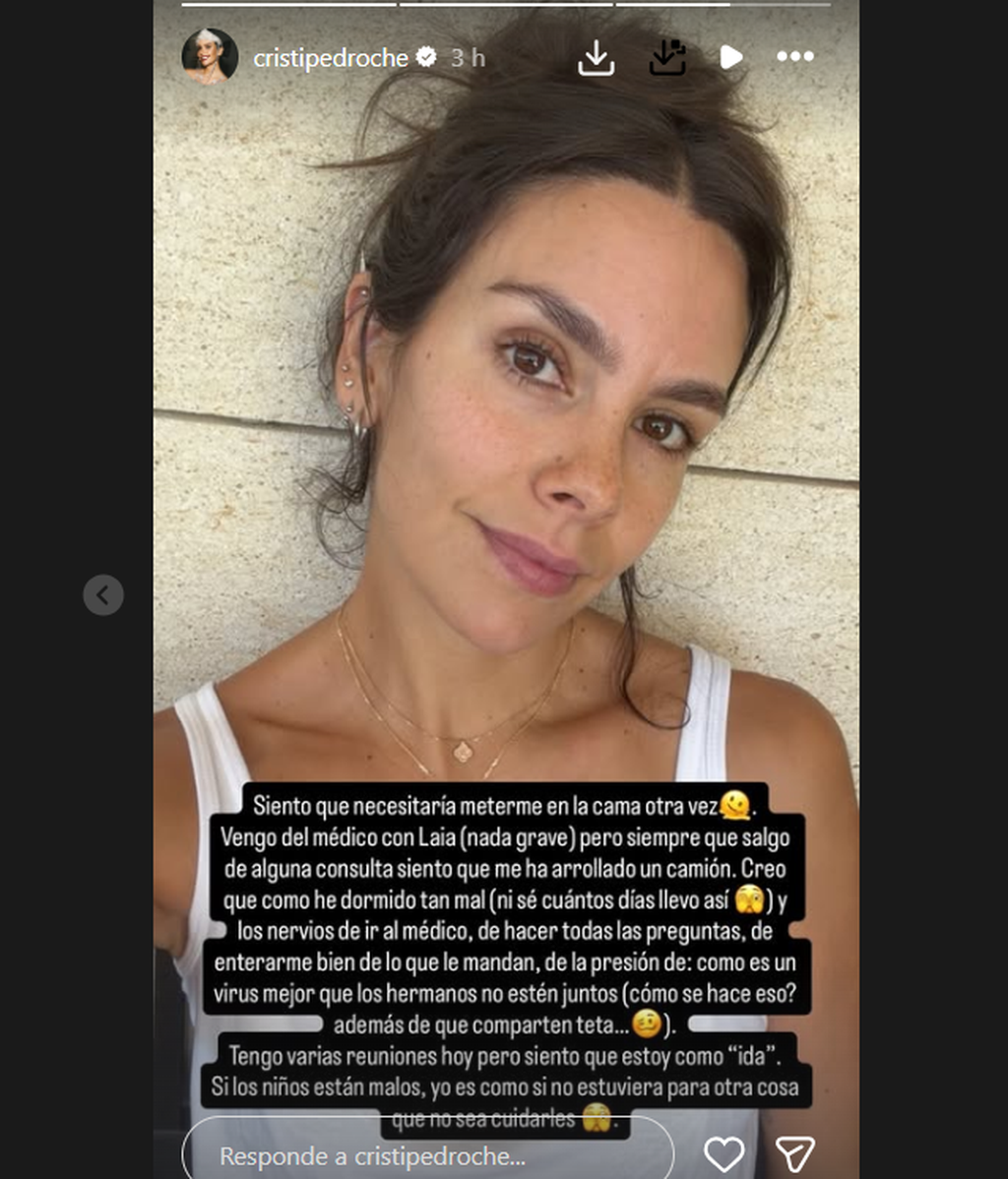 Cristina Pedroche narra el problema con su hija Laia
