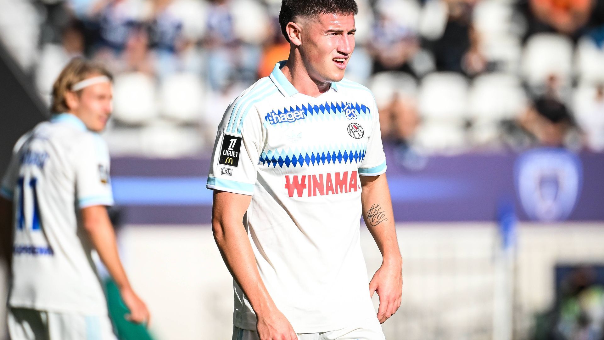 El exsevillista Oso, con el Estrasburgo.