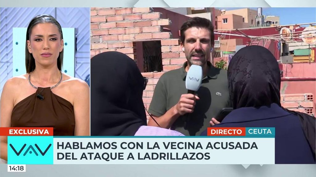 Exclusiva | La mujer acusada del ataque a ladrillazos en Ceuta: "Estaba rezando, no hice nada"