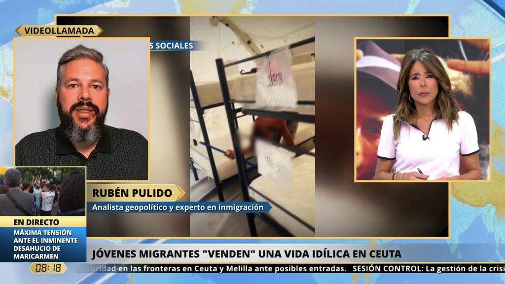 Jóvenes migrantes buscan una vida idílica en Ceuta: "Está ocasionando un efecto llamada tremendo"