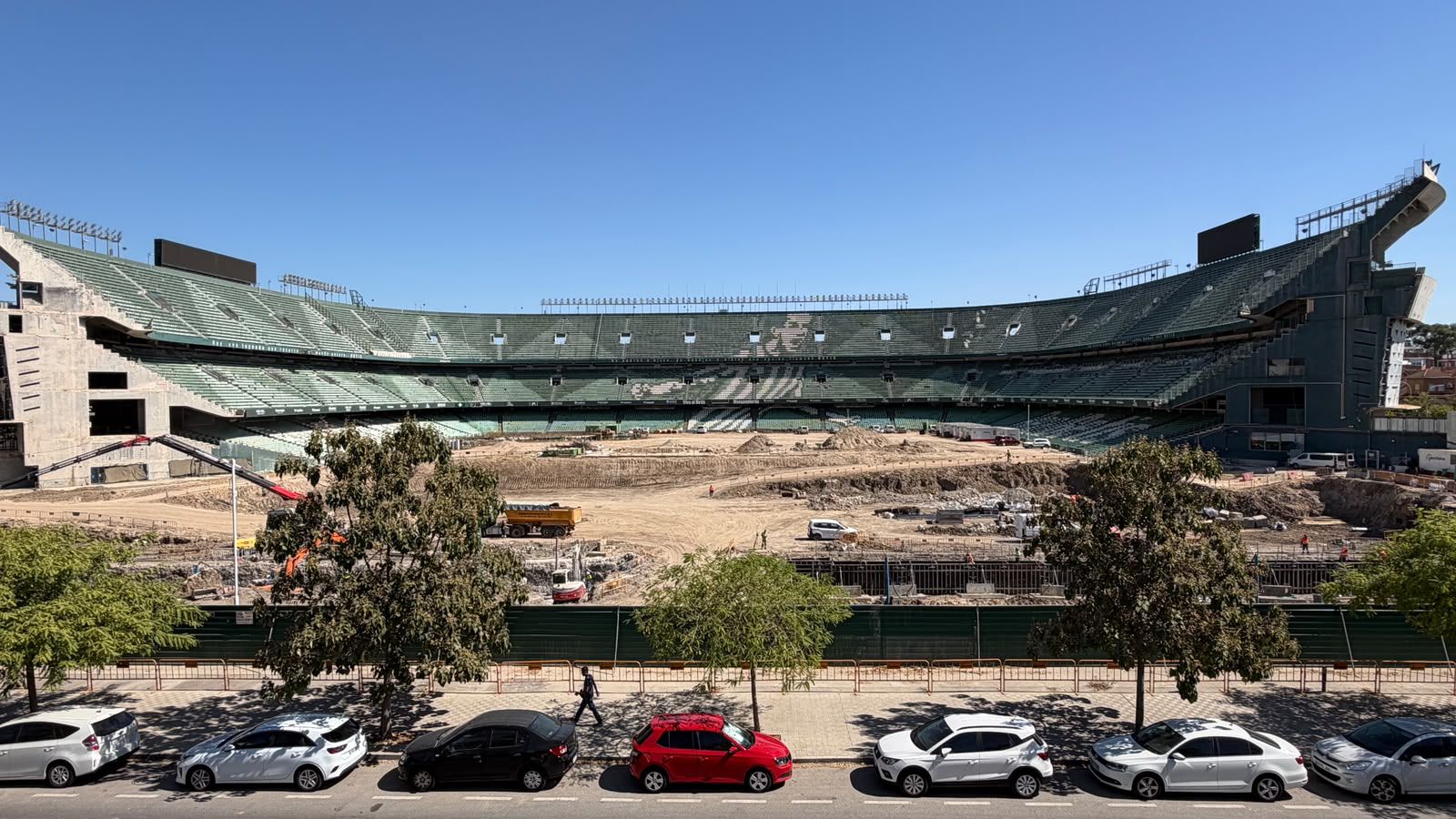 Las obras del estadio Benito Villamarín a 23 de septiembre de 2026