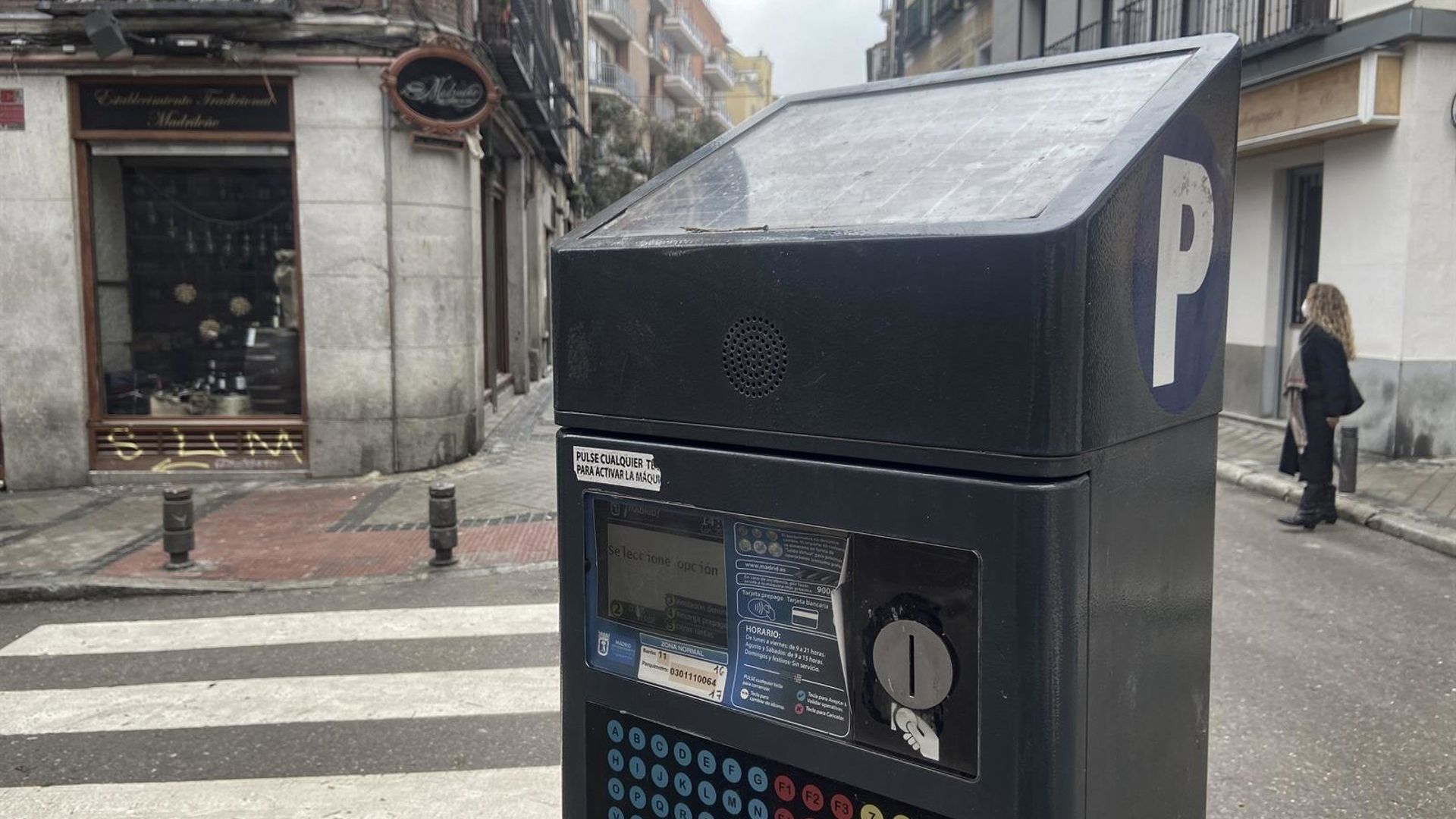 Parquimetro de Madrid