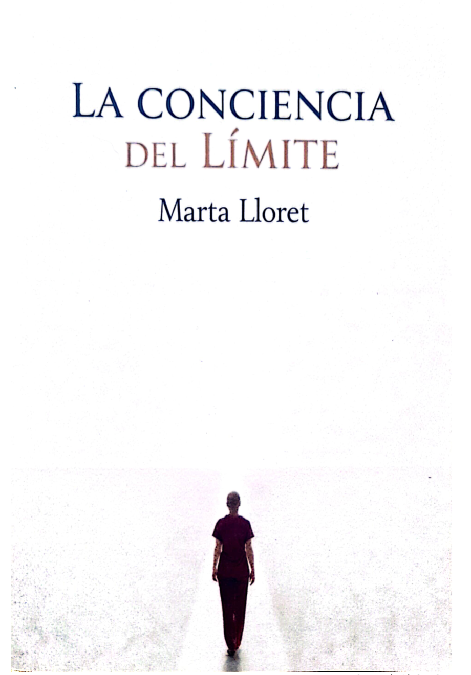 Portada de 'La conciencia del límite', libro de Marta Lloret