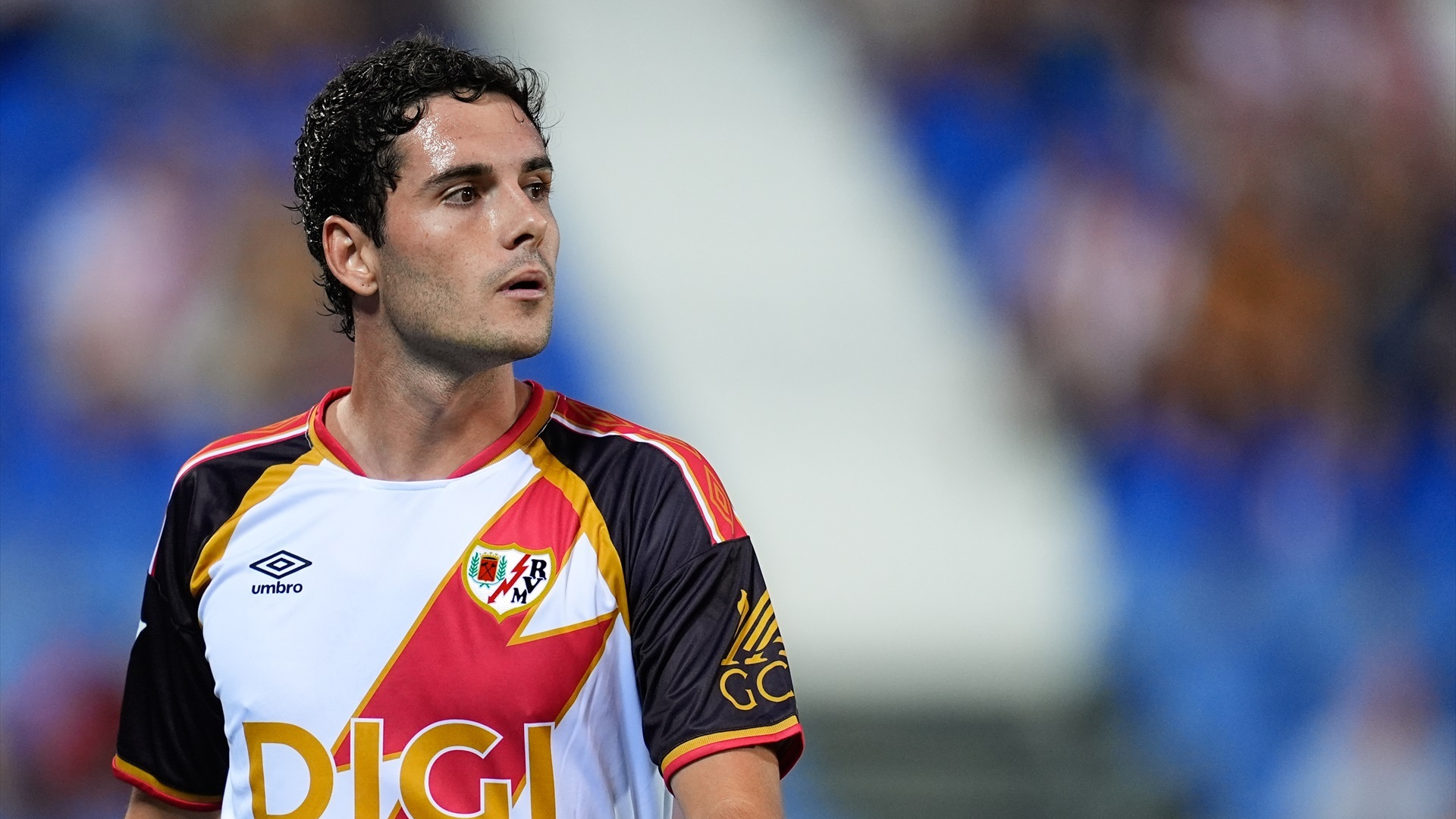 Sergio Camello, en un partido con el Rayo Vallecano Sergio Camello, en un partido con el Rayo Vallecano