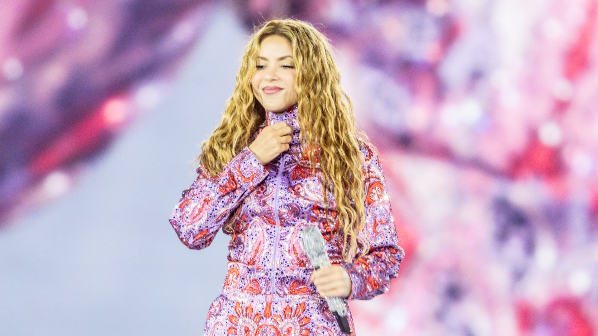 Shakira, en su primer concierto de España Shakira, en su primer concierto de España