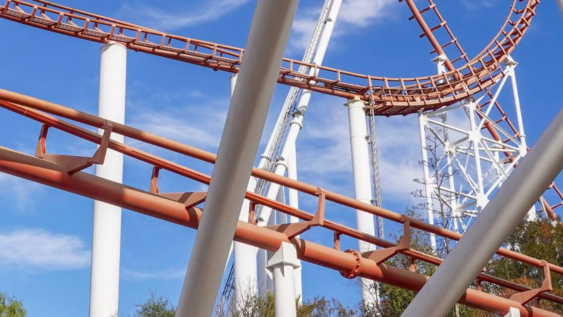 Six Flags Magic Mountain en Valencia, California Six Flags Magic Mountain en Valencia, California
