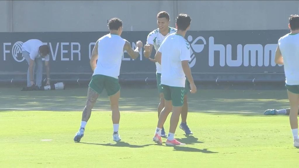 Entrenamiento del Betis del jueves 24 de septiembre de 2026