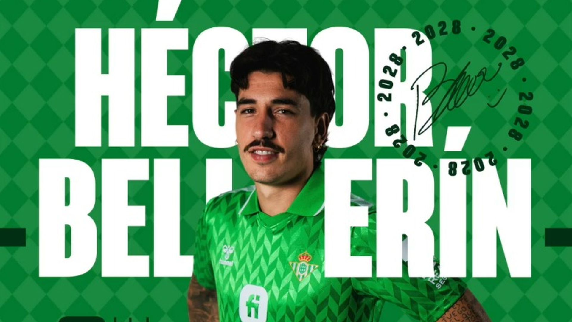 Bellerín fue anunciado por el Betis hasta 2028