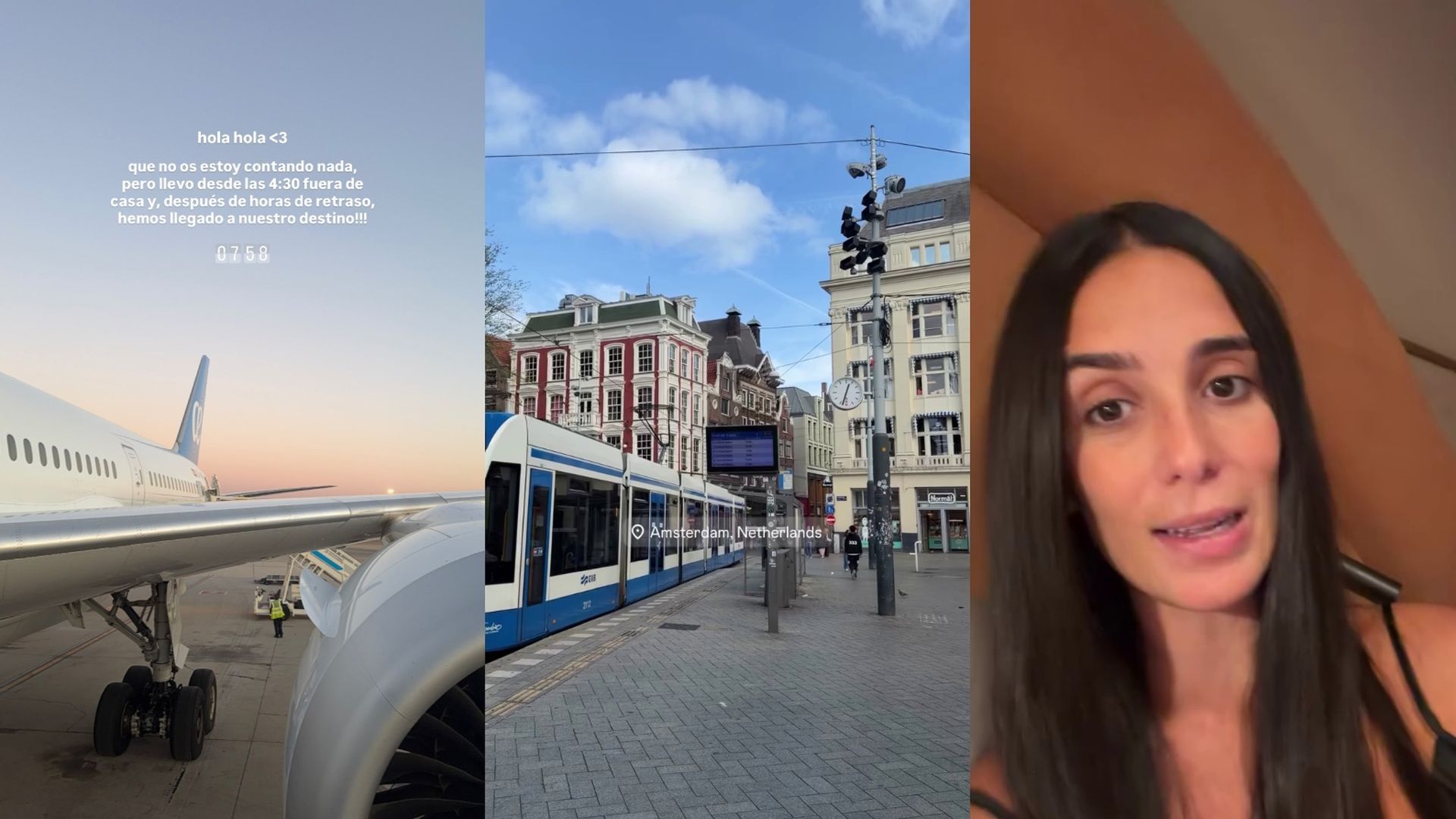 Claudia Martínez, en Ámsterdam por motivos profesionales