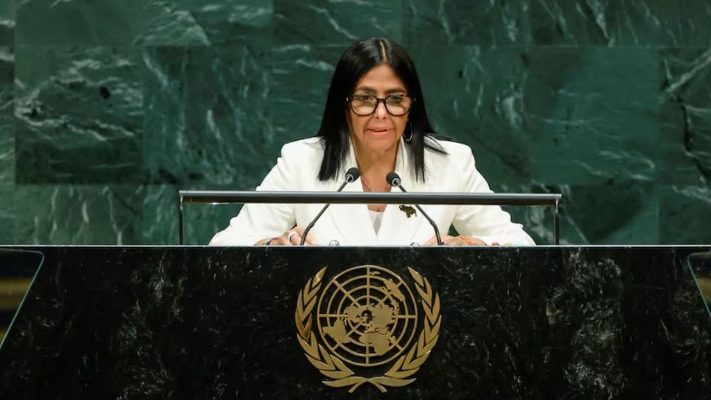 Delcy Rodríguez promete ante la ONU que habrá elecciones en Venezuela