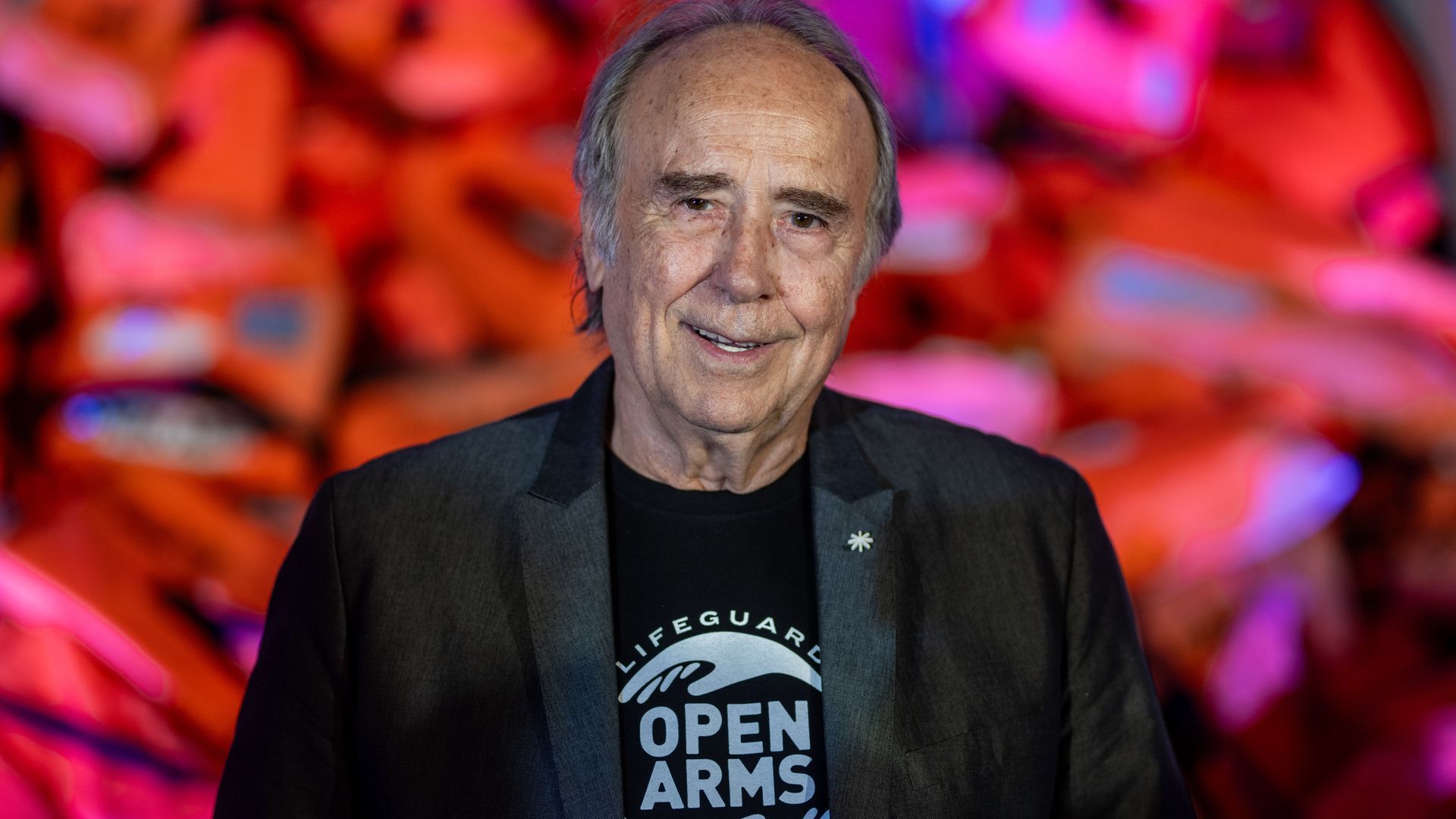 El músico y cantante Joan Manuel Serrat durante el 10º aniversario de Open Arms, en la Llotja de Mar, Barcelona, septiembre de 2025 El músico y cantante Joan Manuel Serrat durante el 10º aniversario de Open Arms, en la Llotja de Mar, Barcelona, septiembre de 2025