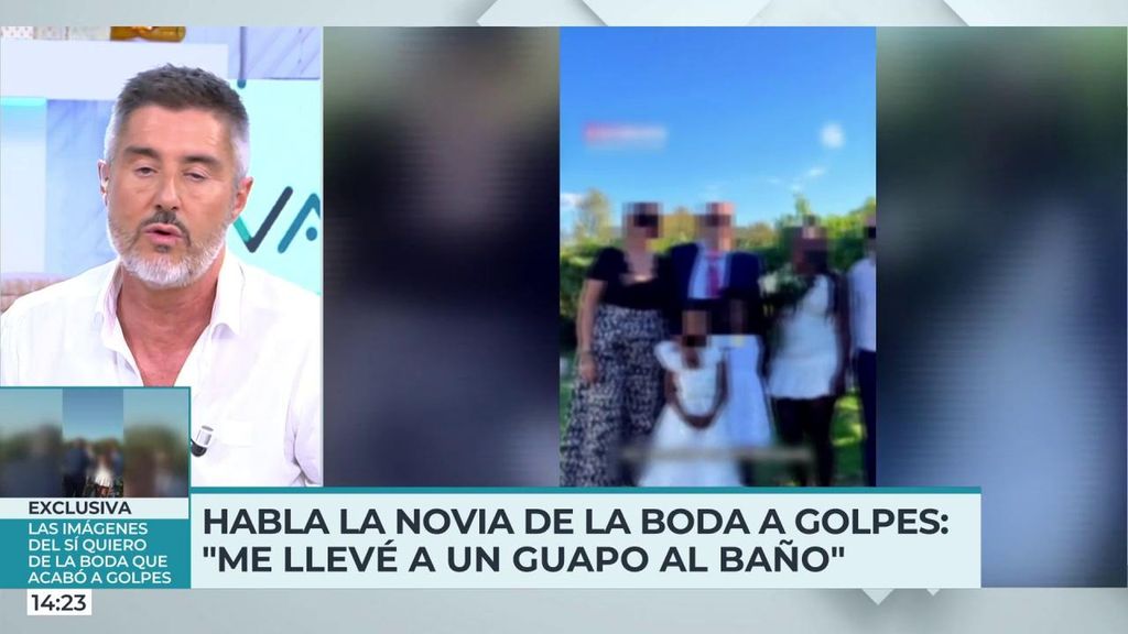 Exclusiva | Las imágenes de la boda que acaba en batalla campal y con la novia siendo infiel en el baño