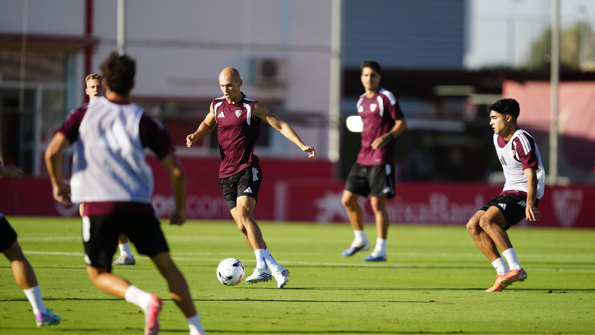 Jon Guridi, en el partido ante el Sevilla Atlético
