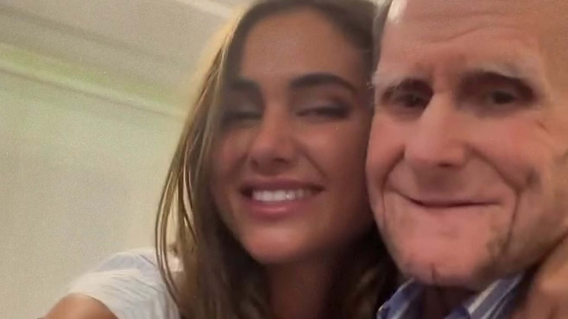 Maica y su abuelo