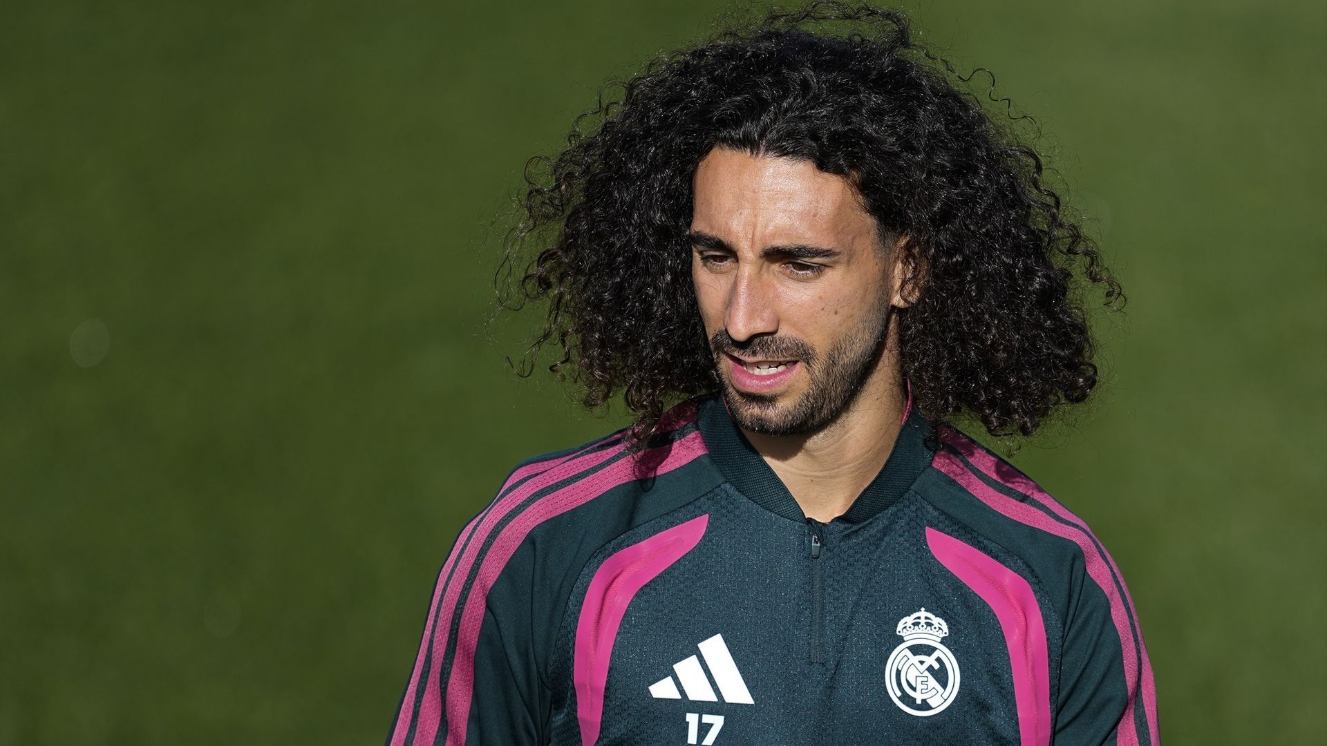 Marc Cucurella en un entrenamiento con el Real Madrid Marc Cucurella en un entrenamiento con el Real Madrid