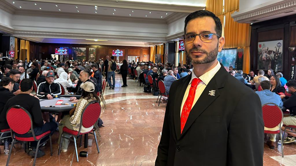 Miguel Ángel Rubio, profesor de crupieres
