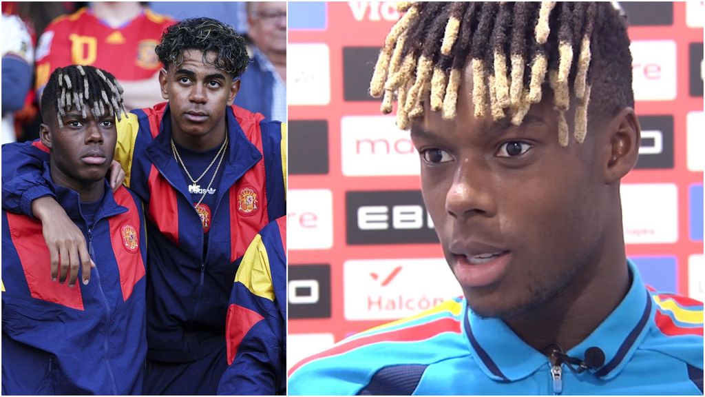Nico Williams se mete en la campaña de Lamine Yamal y el Balón de Oro: "La gente paga entradas y enciende la tele para verle a él"
