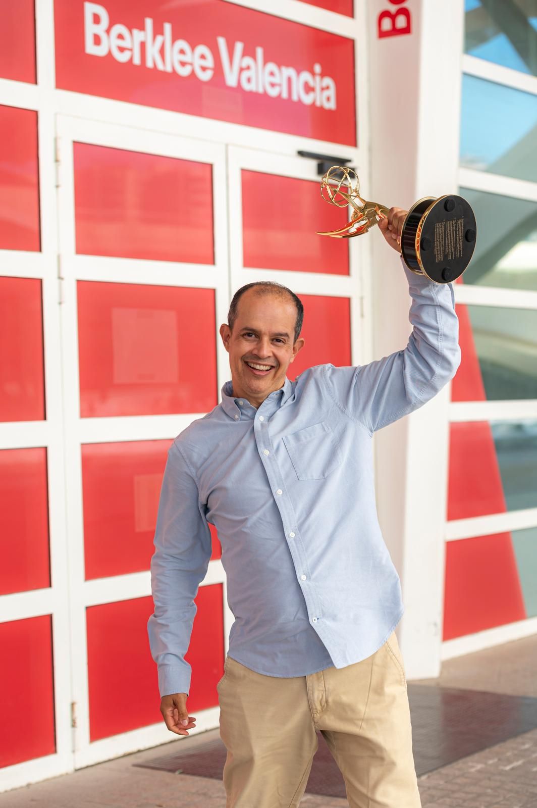 Pablo ha llevado su último premio a sus alumnos de Berklee