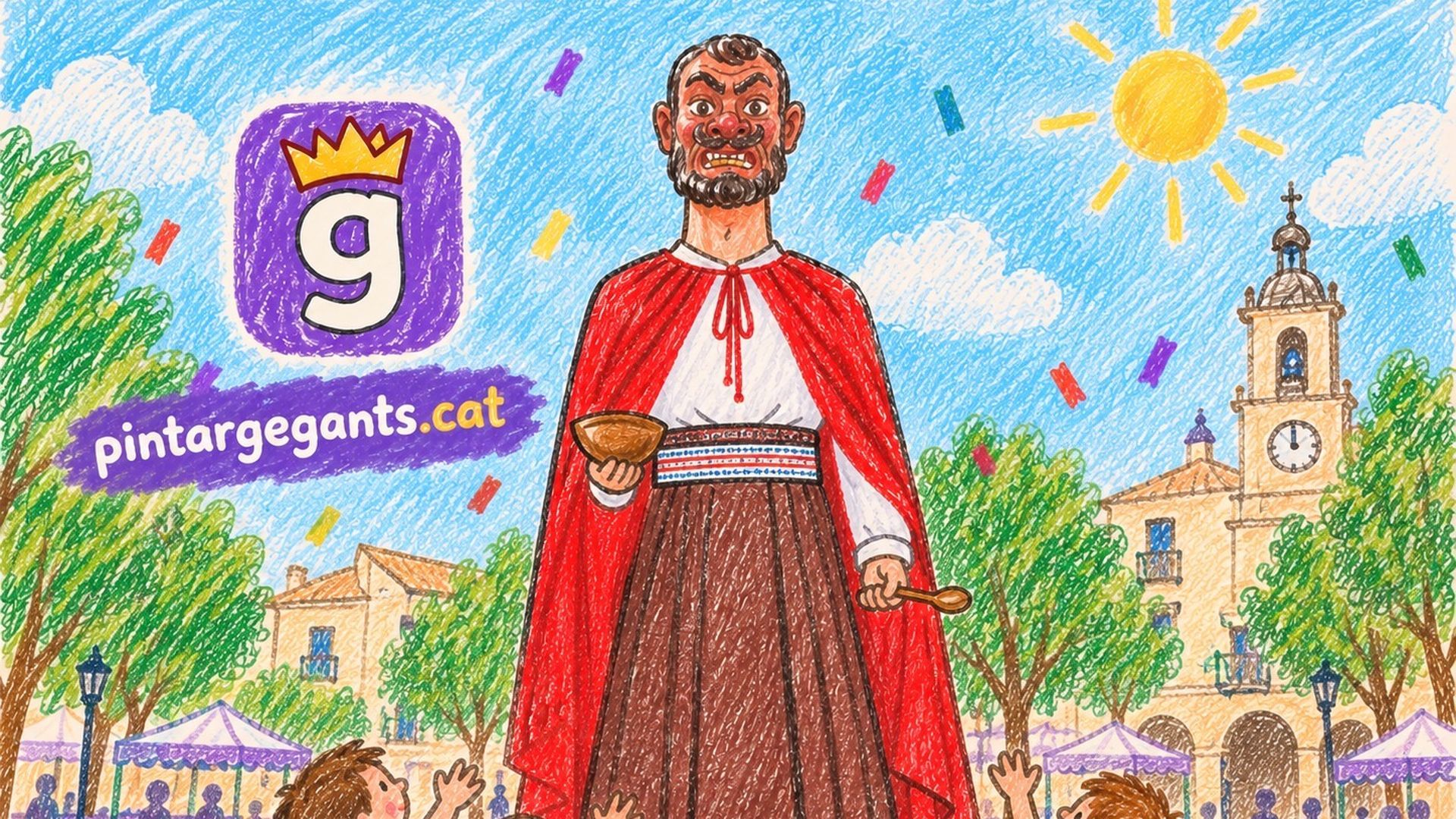 'Pintargegants' la web regalo de un padre a su hijo para pintar gigantes 'Pintargegants' la web regalo de un padre a su hijo para pintar gigantes