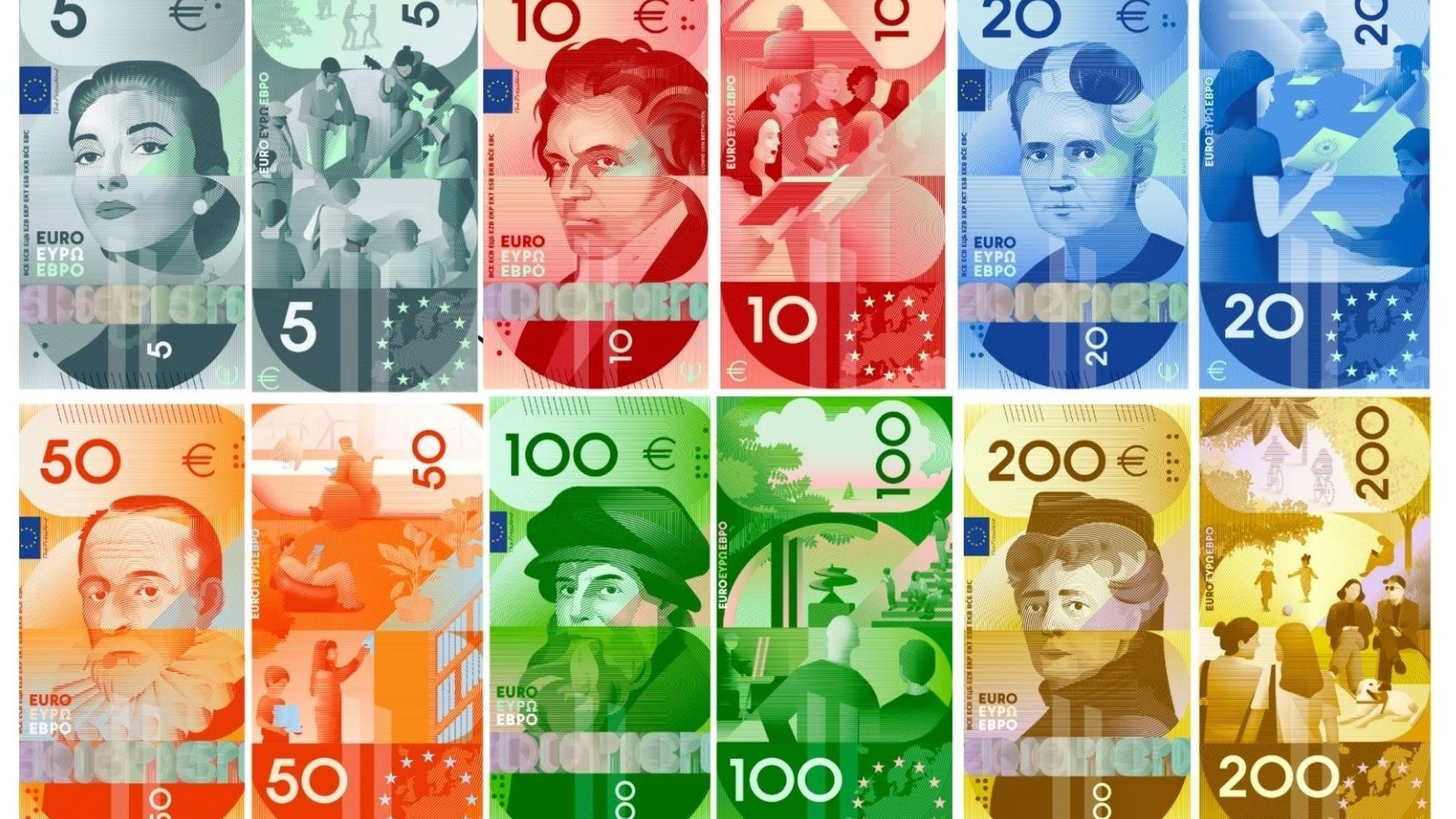 Propuesta española para el diseño de los nuevos billetes de euro Propuesta española para el diseño de los nuevos billetes de euro